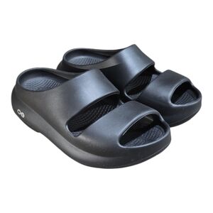 OOFOS New Unisex OOyea Recovery Slide Sandal black size M7/W9  EU40